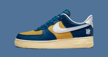Undefeated Nike Air Force 1 Blue YelloDM8462 400 Lead 352x187