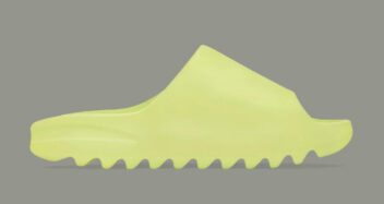 adidas Yeezy Slide Glow Green GX6138 Lead 352x187