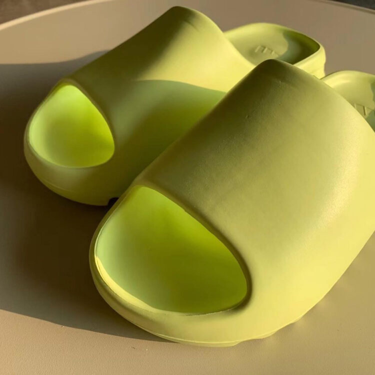 adidas yeezy slide glow green 04 750x750