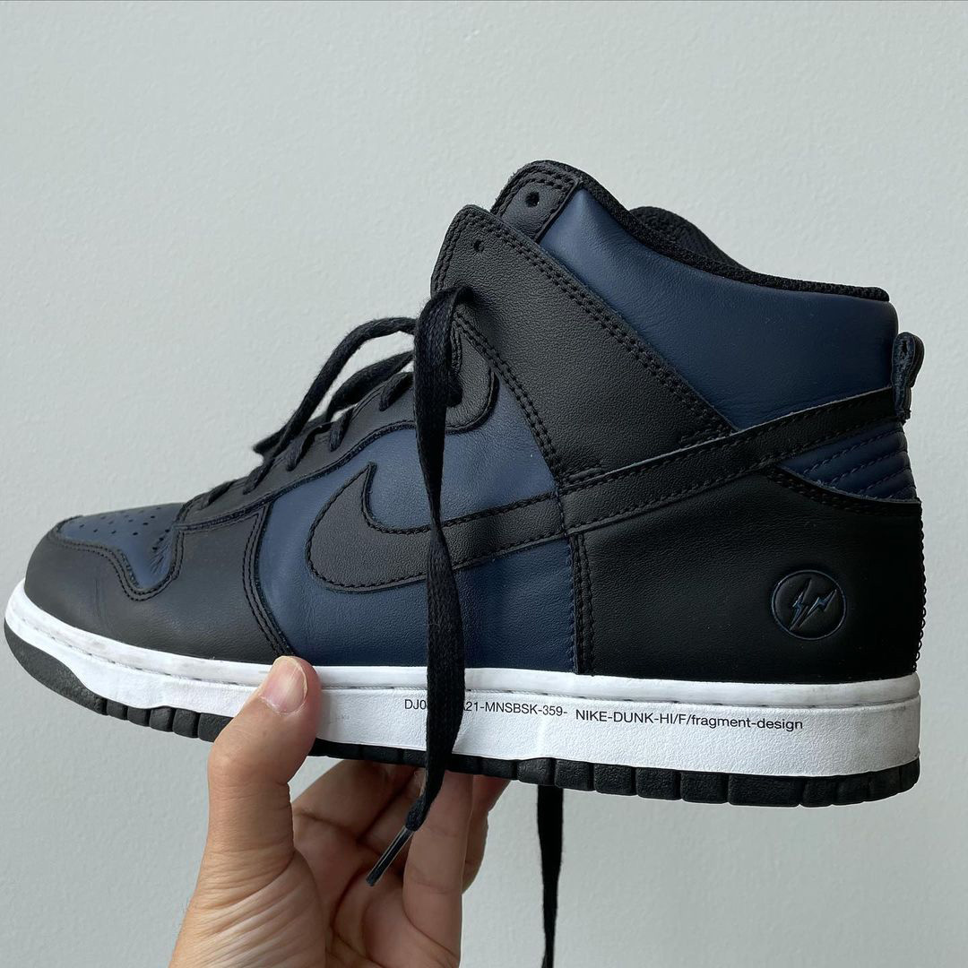 fragment Design x Nike Dunk High 