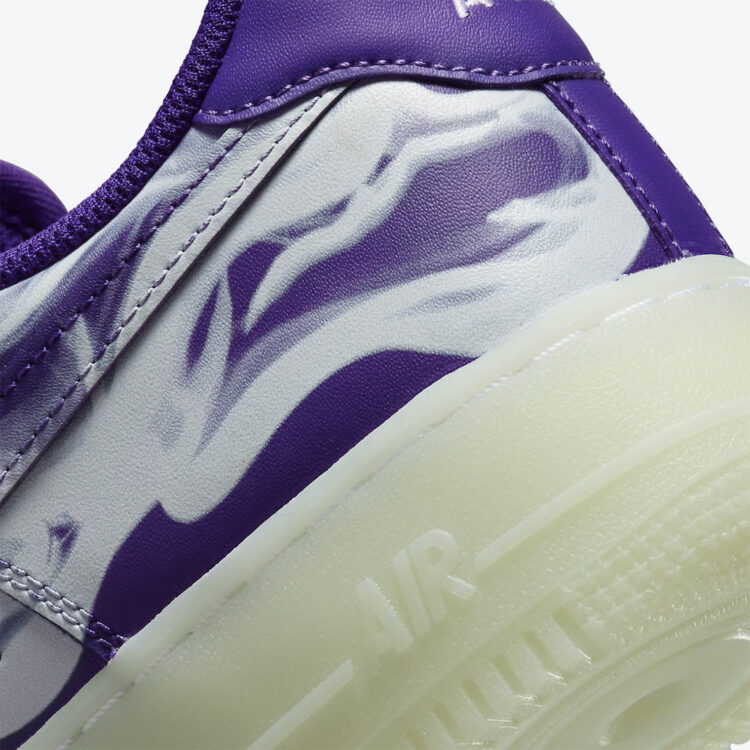 Fleksibel sirene Andesbjergene Nike Air Force 1 "Purple Skeleton" Halloween Release Date | Nice Kicks