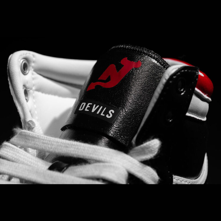 NHL New Jersey Devils Adidas Stan Smith Shoes - Shicloth