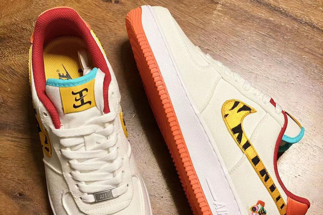Nike Air Force 1 Low Year of the Tiger lead