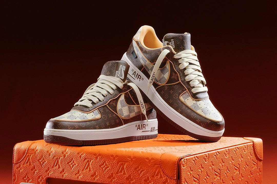 First Look at the Nike x Louis Vuitton Air Force 1 Sneakers – WWD
