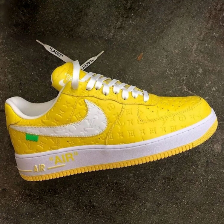 Louis Vuitton x Nike Air Force 1s Sell for a Total of $25.3