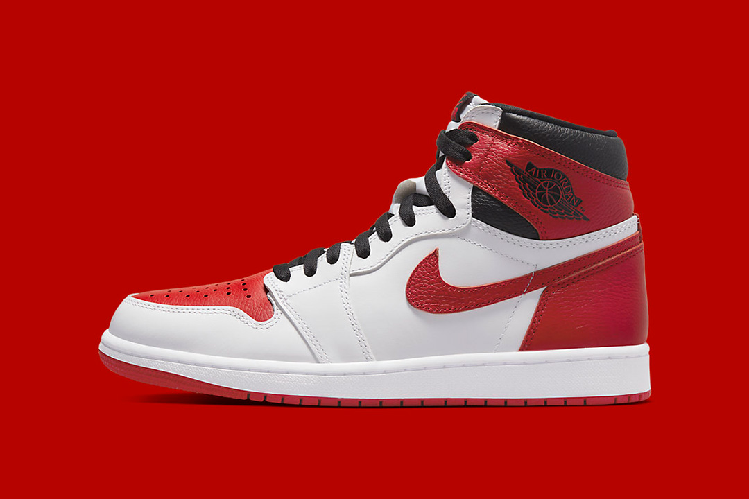 The Vintage "Bred" Aesthetic Is Applied To The Air Jordan 1 Mid