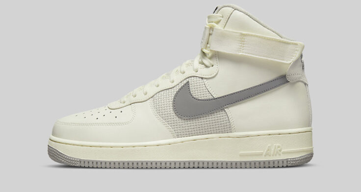 Nike athletic Air Force 1 High Vintage Sail DM0209 100 release date lead 736x392