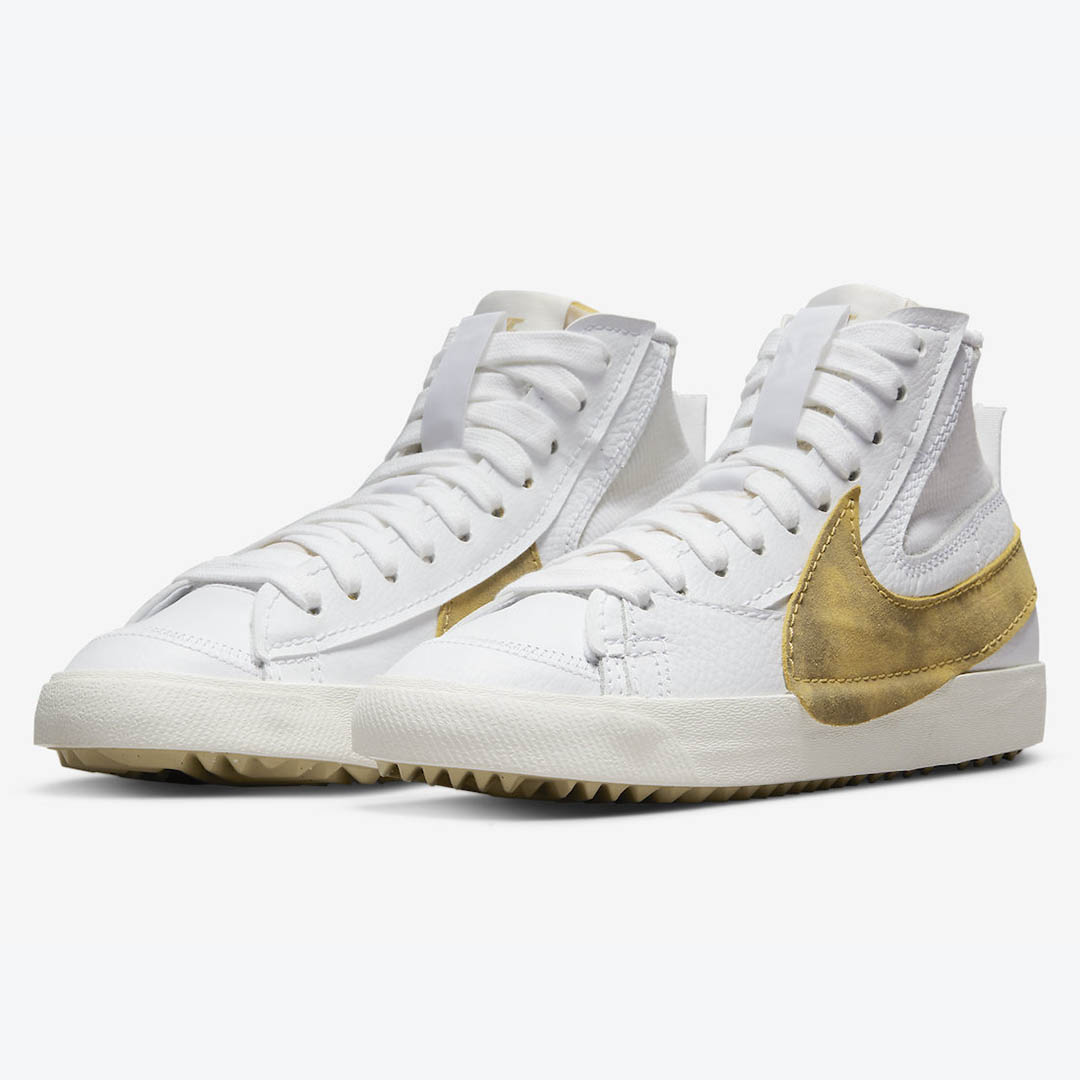 nike blazer gold