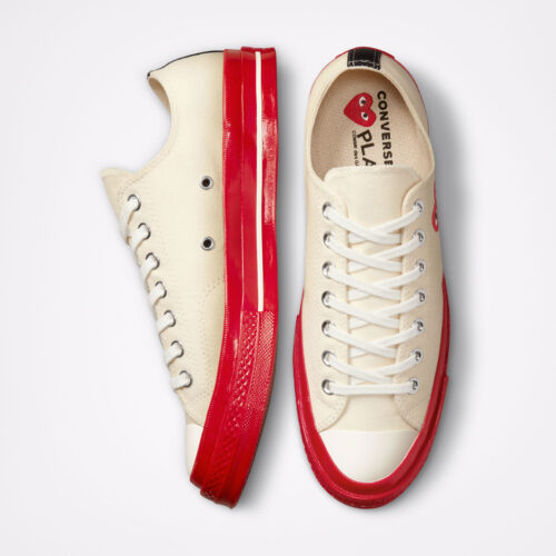 Comme des Garçons PLAY x Converse Chuck 70 “Red” Collection Release ...