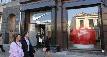 nike rice moscow store lead bloomberg news ANDREY RUDAKOV lead 352x187