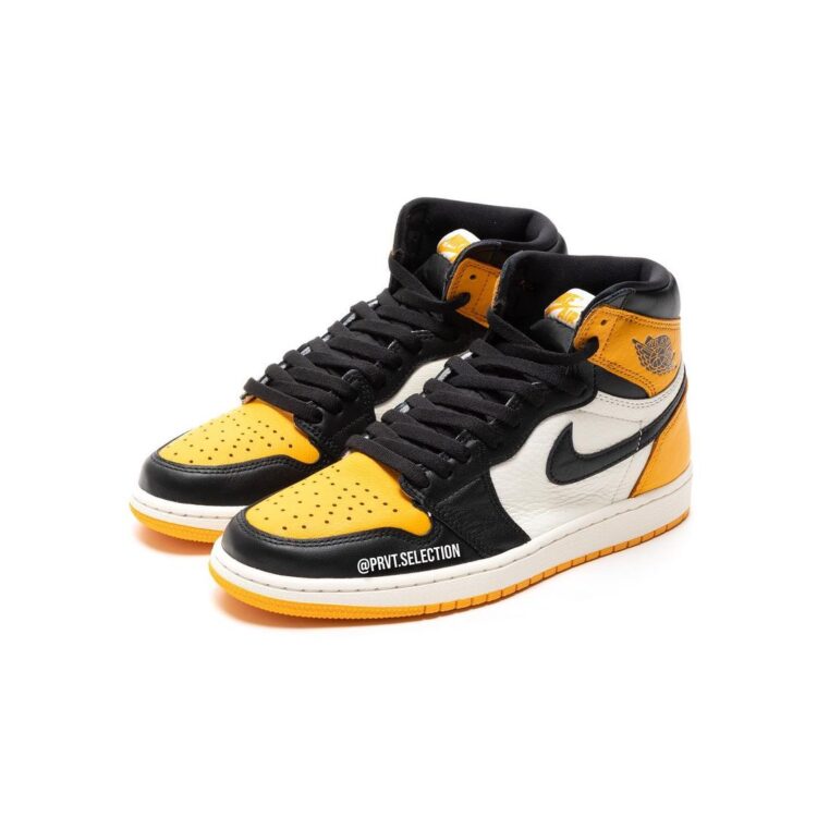 jordan 1 high yellow toe