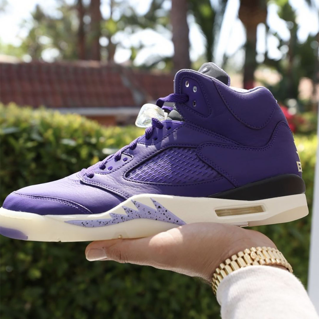 DJ Khaled x Air Jordan 5 Retro 'We The Best - Court Purple