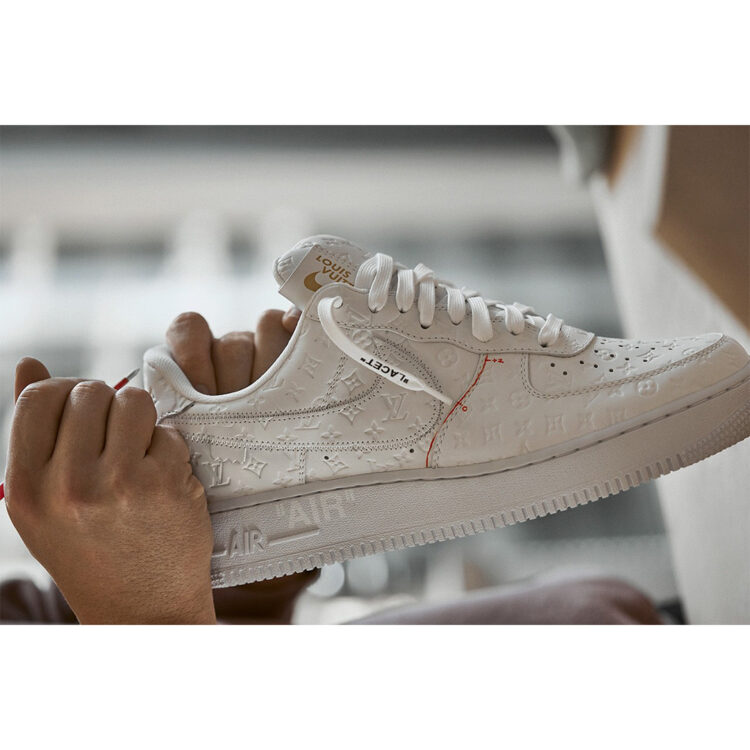Louis Vuitton x Nike: Virgil Abloh remixes the Air Force 1 sneakers
