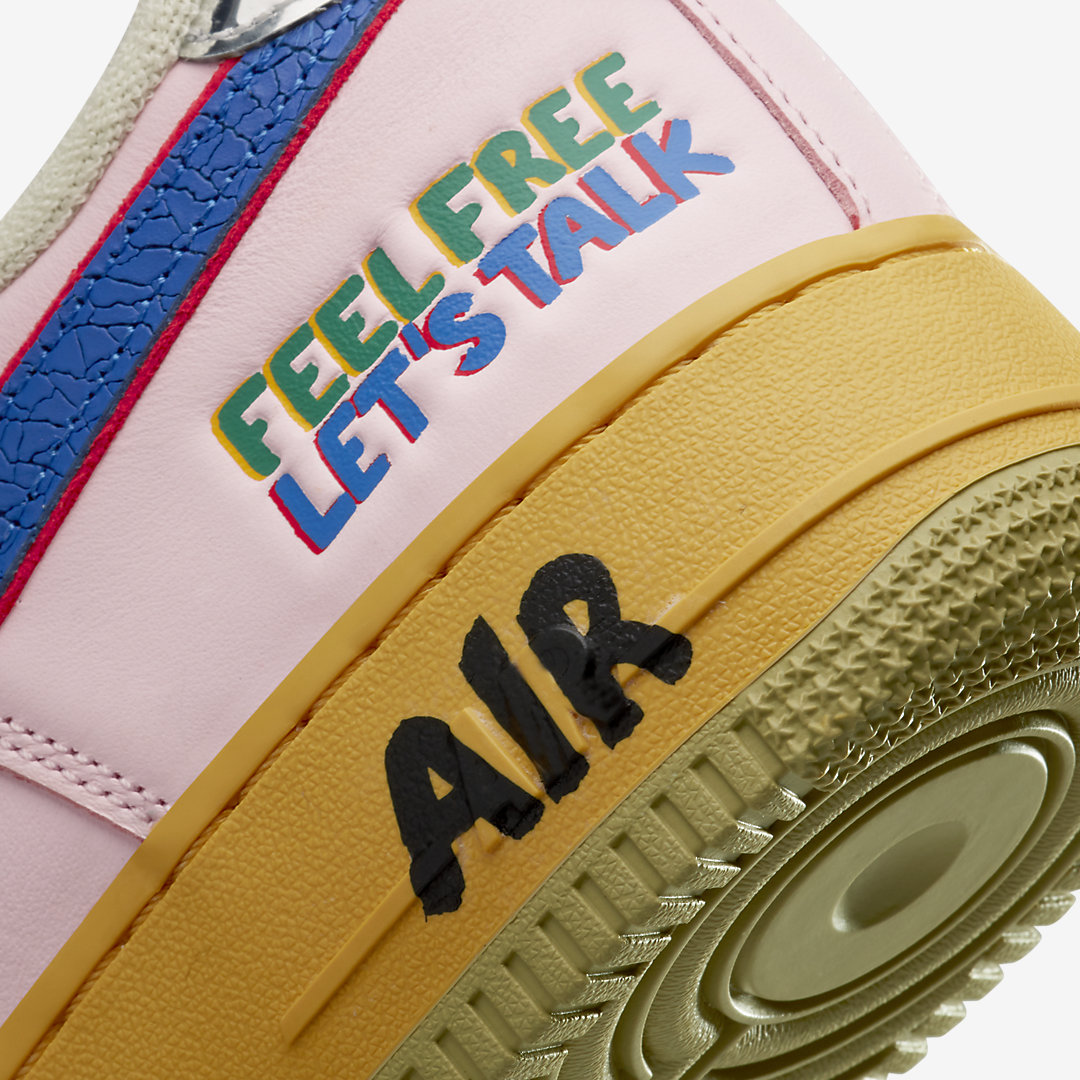 nike air force 1 low feel free lets talk dx2667 600 release date 8