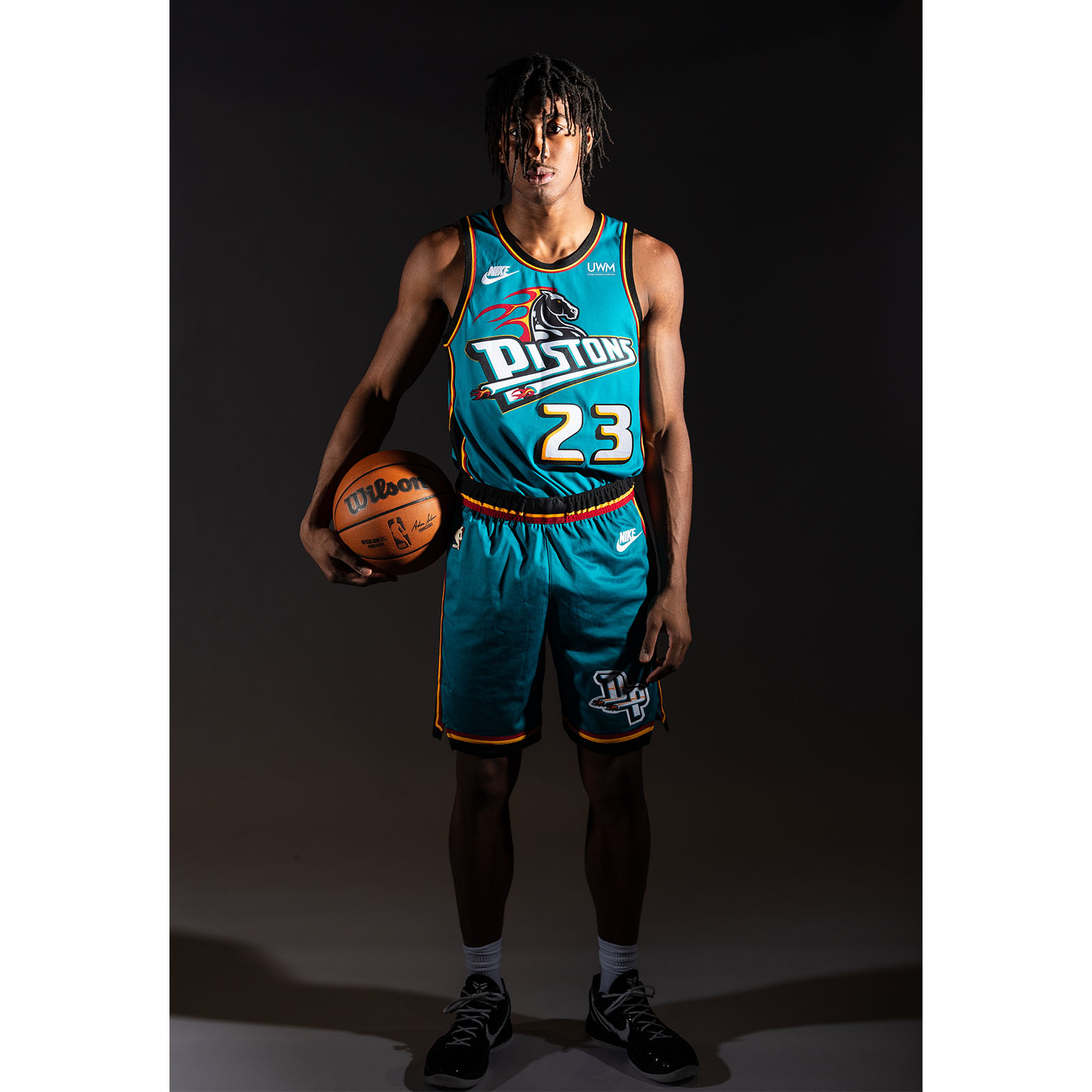 Pistons bringing back teal uniforms for 10 games in the 2022-2023 season, WTVB, 1590 AM · 95.5 FM