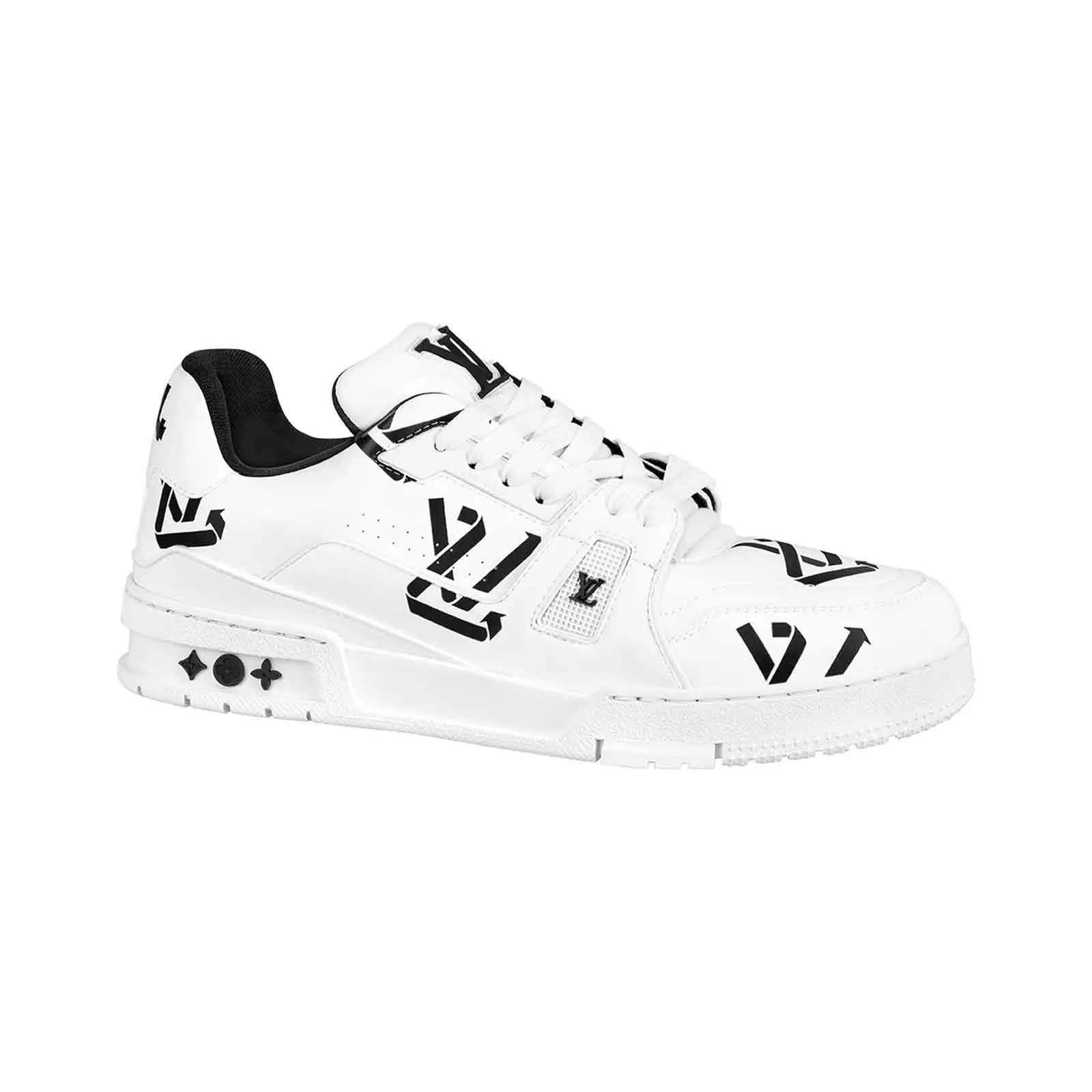 Louis Vuitton presents White Canvas: LV Trainer in Residence - ZOE