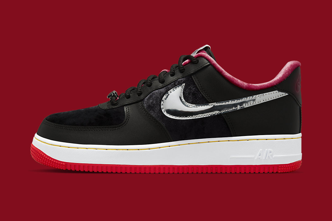 Nike DZ5427-001 Air Force 1 Low H Town Mens Basketball Shoe - Red/Black –