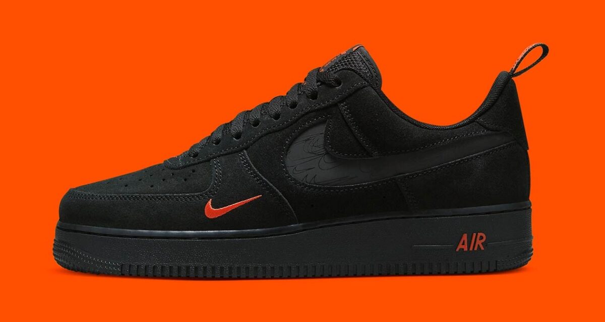 Nike Air Force 1 Low Reflective Black Orange DZ4514-001 - Where To Buy -  Fastsole