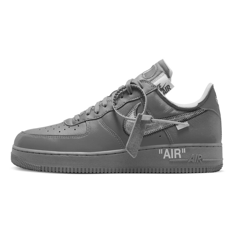 OFF-WHITE x Nike Air Force 1 Low Grey Paris