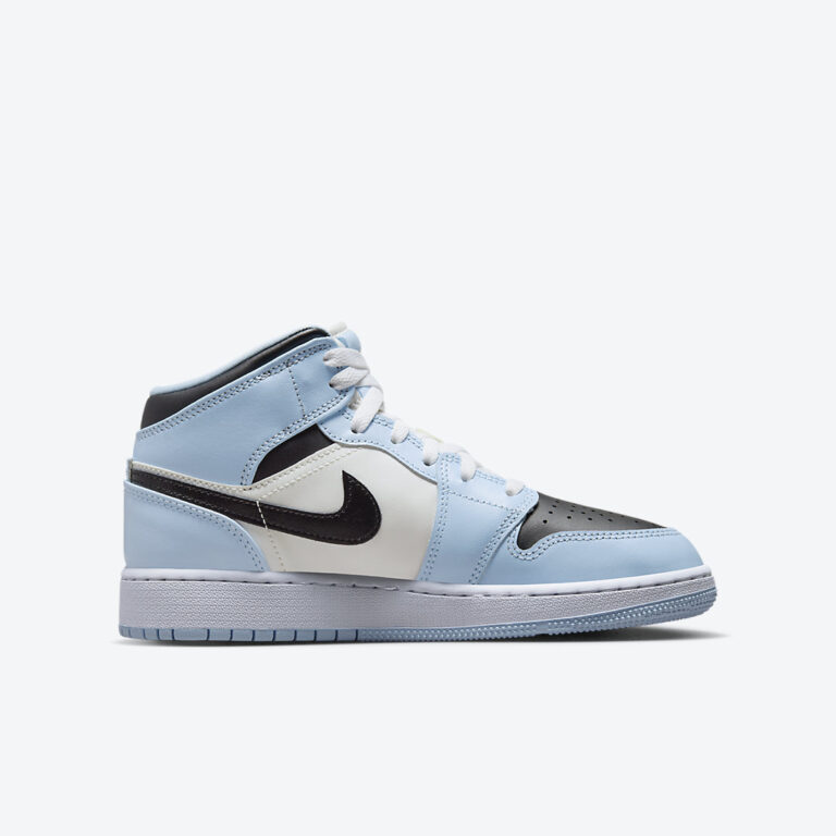 Air Jordan 1 Mid GS “Ice Blue” 555112-401 | Nice Kicks