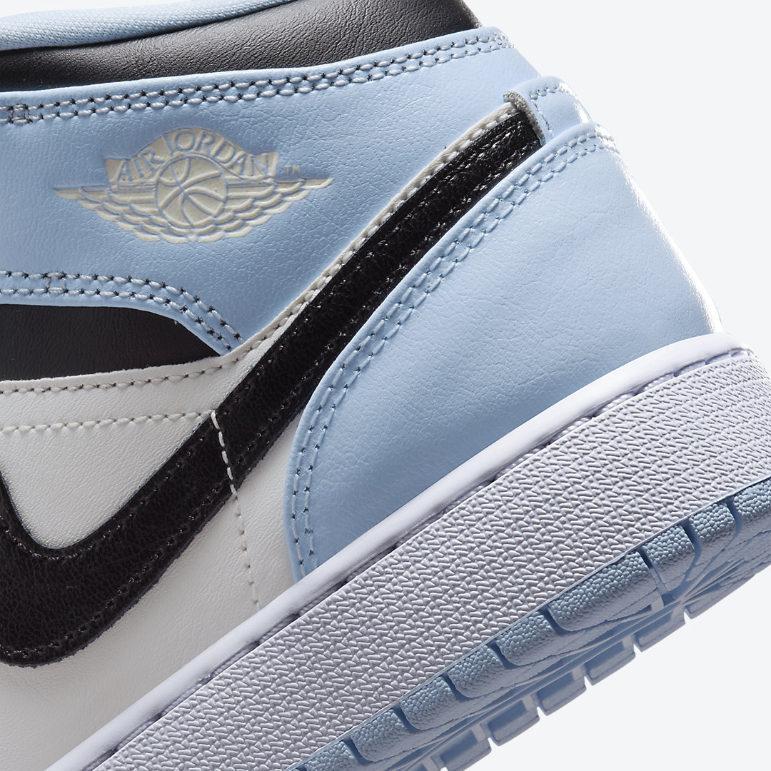 Air Jordan 1 Mid GS “Ice Blue” 555112-401 | Nice Kicks