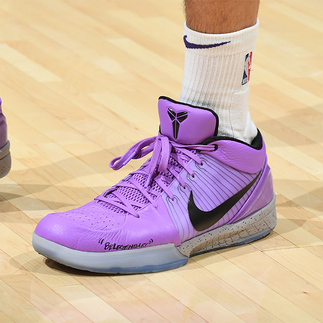 Devin Booker Auctions Game-worn Nike Kobe 4 for a Good Cause