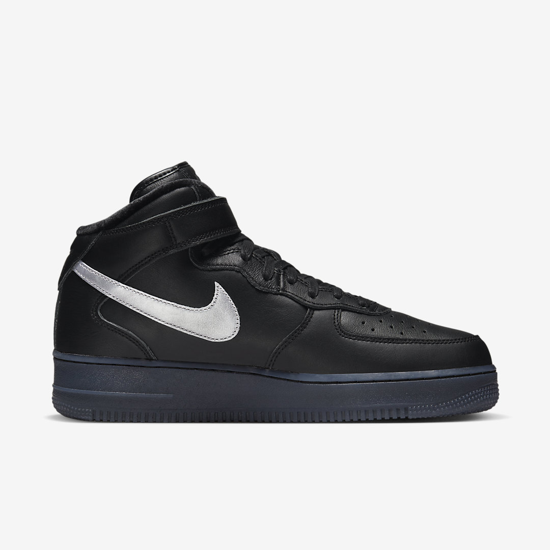 Nike Air Force 1 Mid “Black Metallic” | Nice Kicks