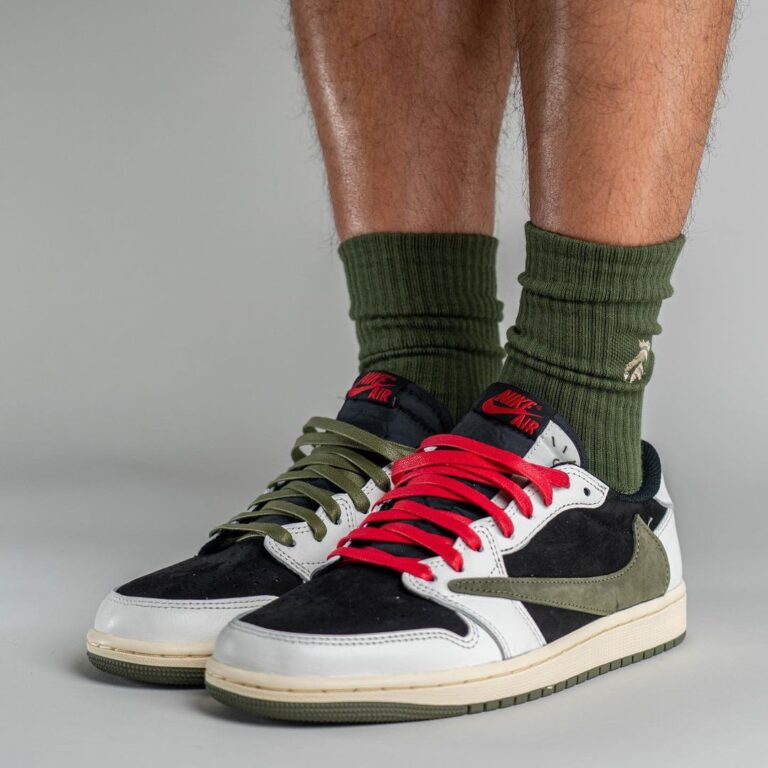 Travis Scott X Air Jordan 1 Low OG SP "Olive" | Nice Kicks