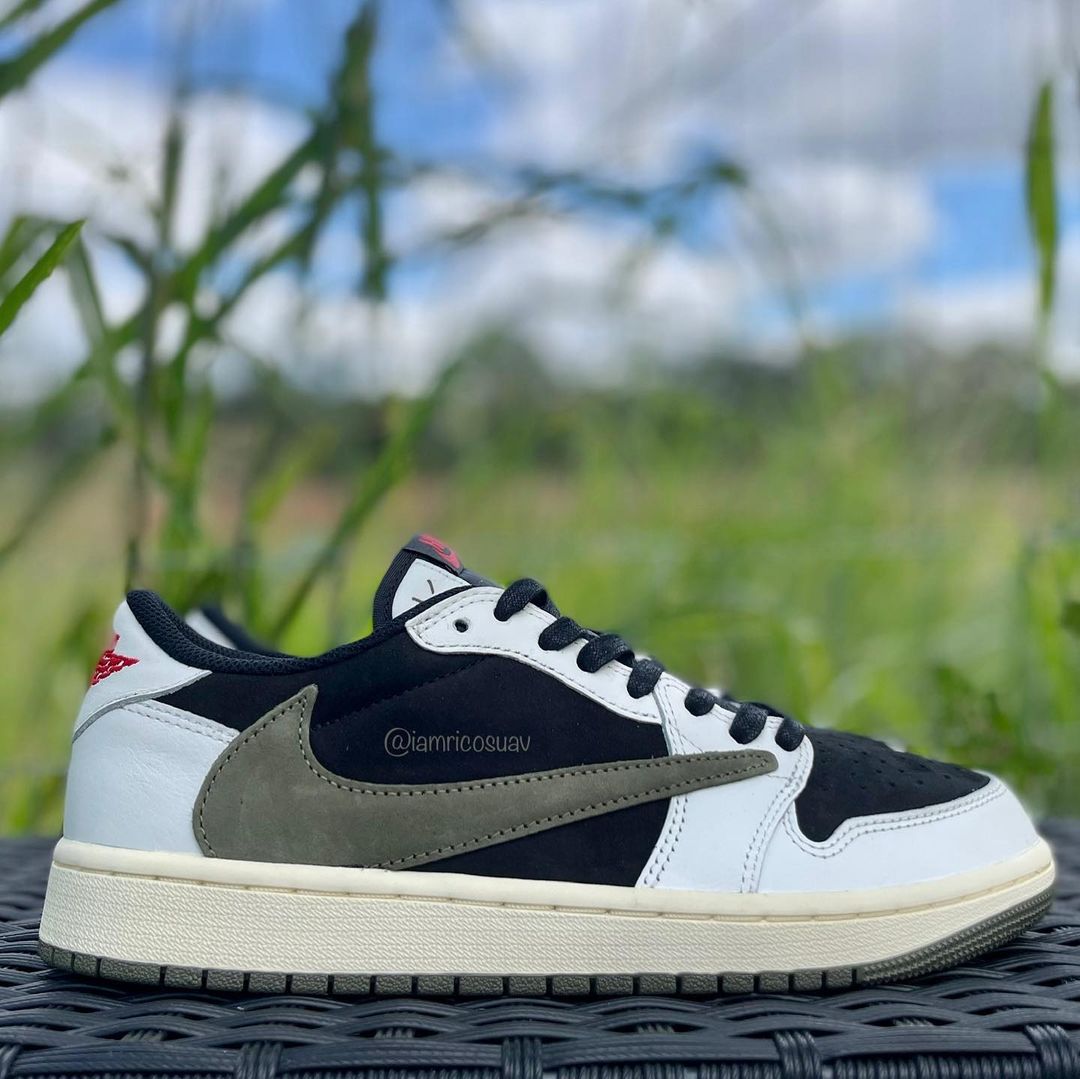 Travis Scott X Air Jordan 1 Low OG SP "Olive" | Nice Kicks