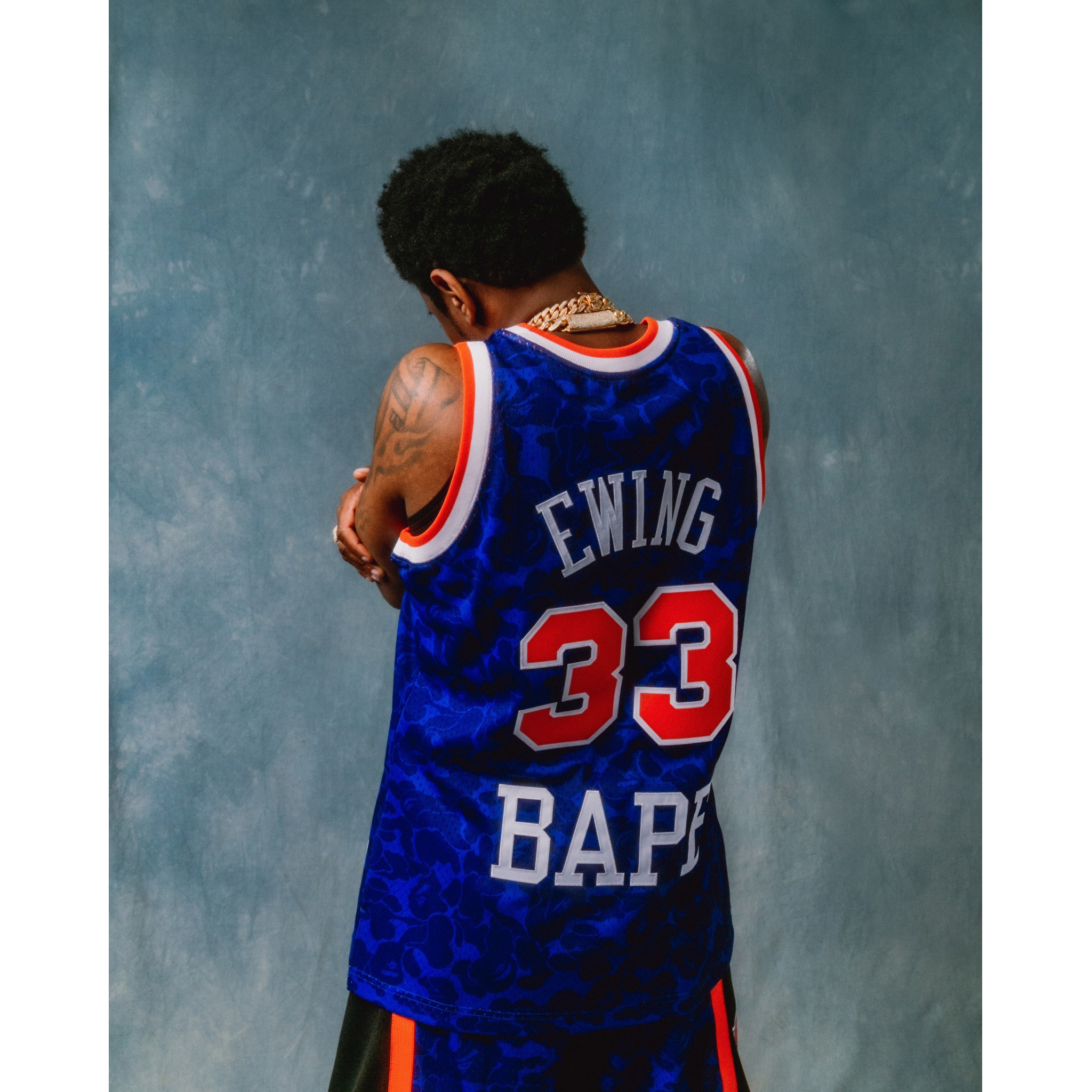 Bape, Shirts, Bape Mitchell Ness Basketball Jersey