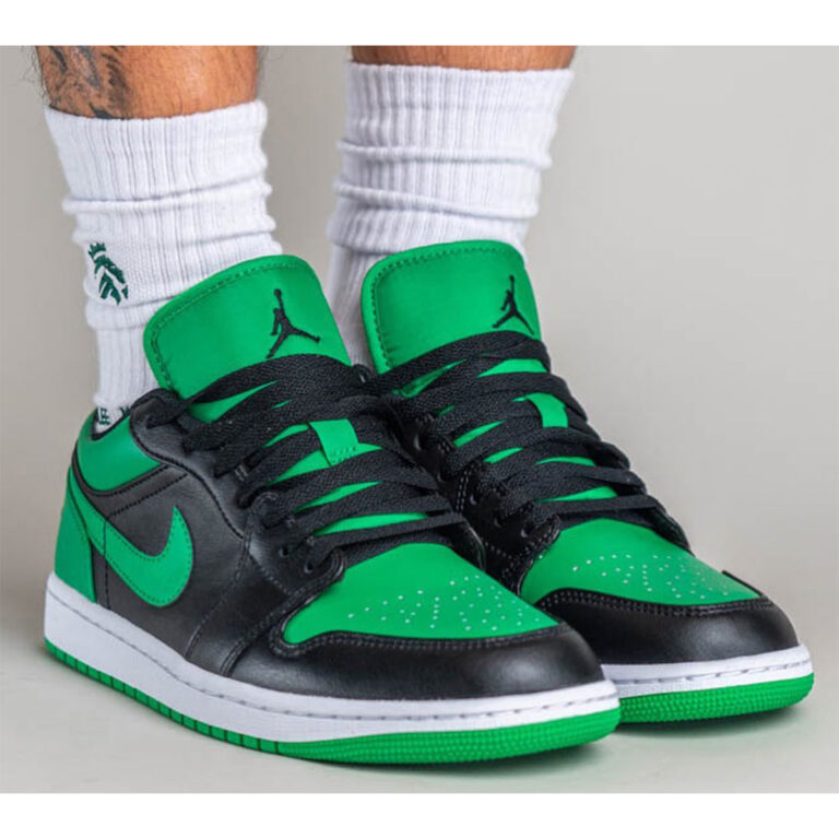 Air Jordan 1 Low “Lucky Green” 553558-065 | Nice Kicks