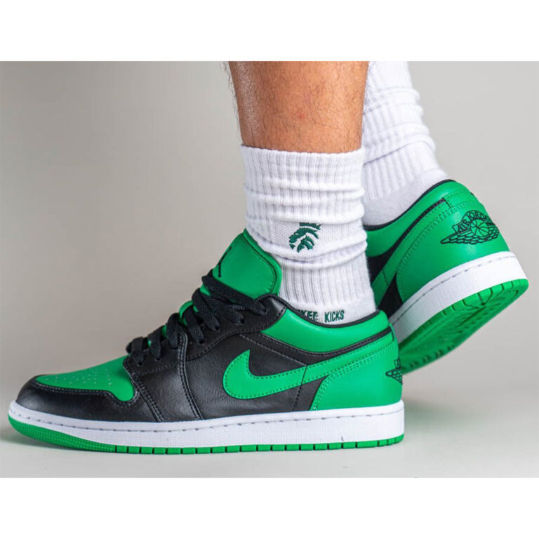 Air Jordan 1 Low “Lucky Green” 553558-065 | Nice Kicks