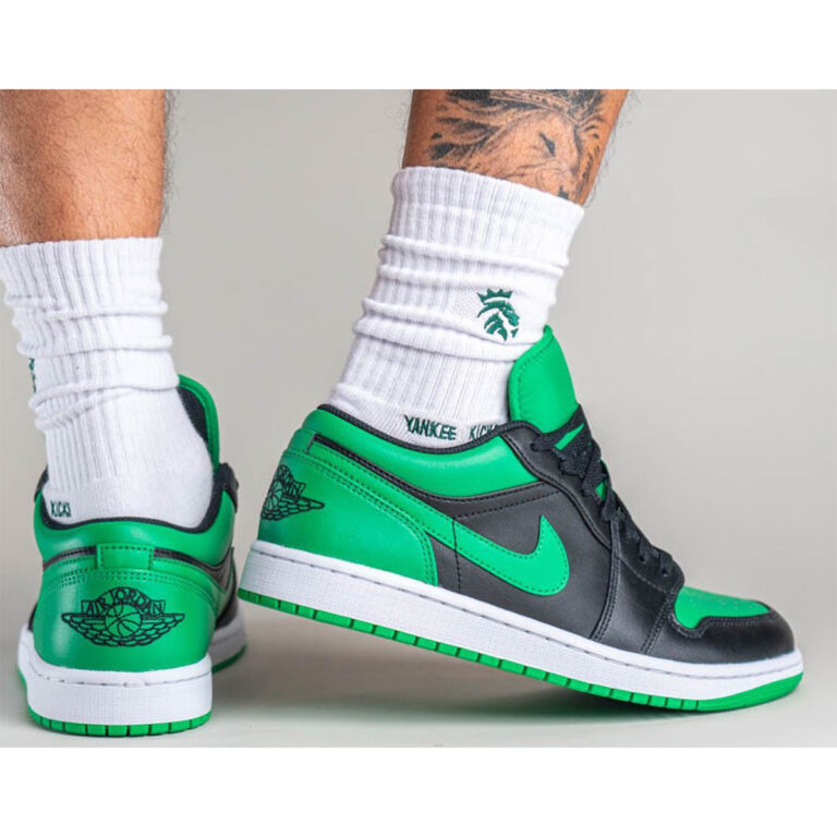 Air Jordan 1 Low “Lucky Green” 553558-065 | Nice Kicks