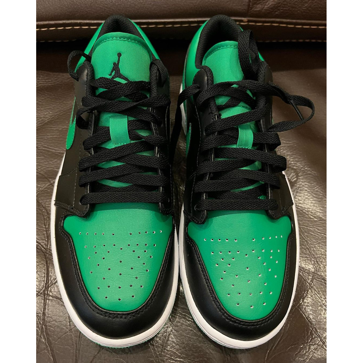 Air Jordan 1 Low “Lucky Green” 553558065 Nice Kicks