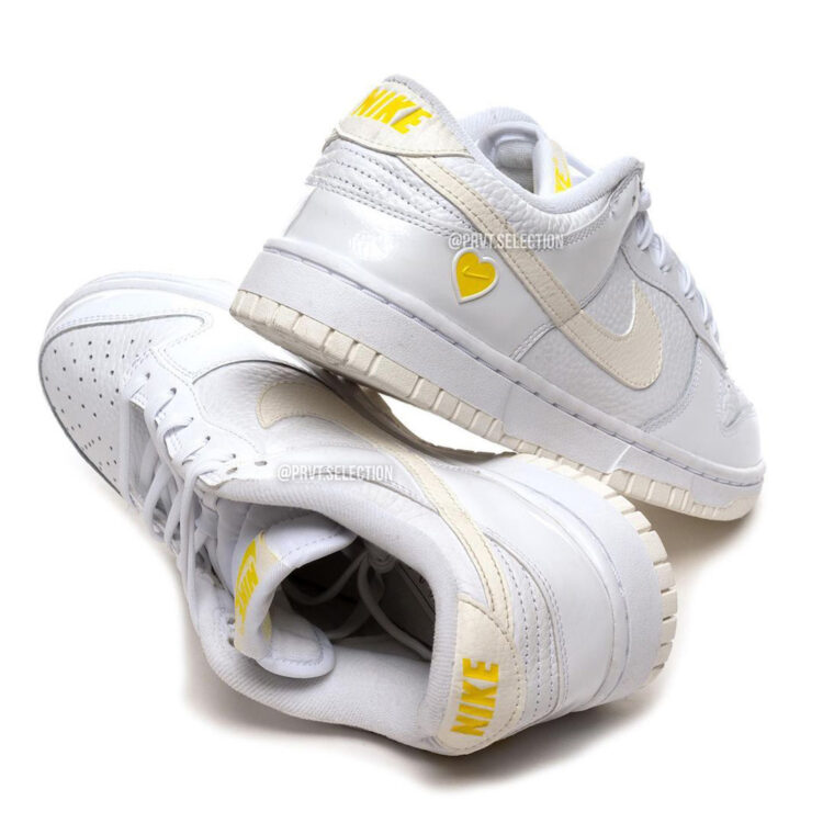 nike dunk yellow