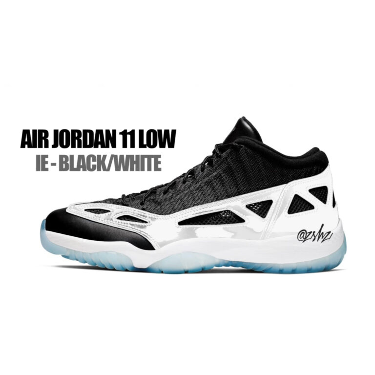 Air Jordan 11 Low IE "Black/White" 919712001 Nice Kicks
