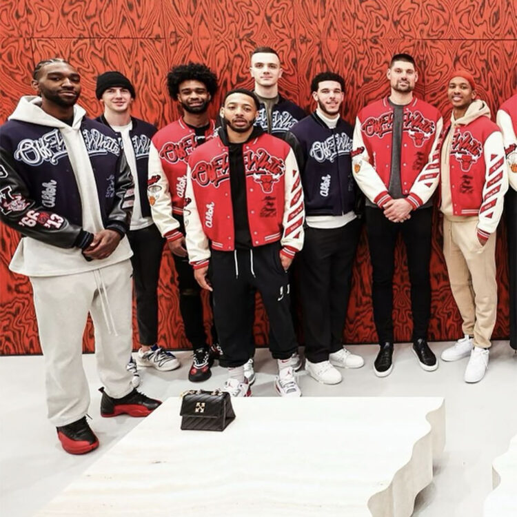 Off-White™ Celebrates Chicago Bulls Collaboration During Paris