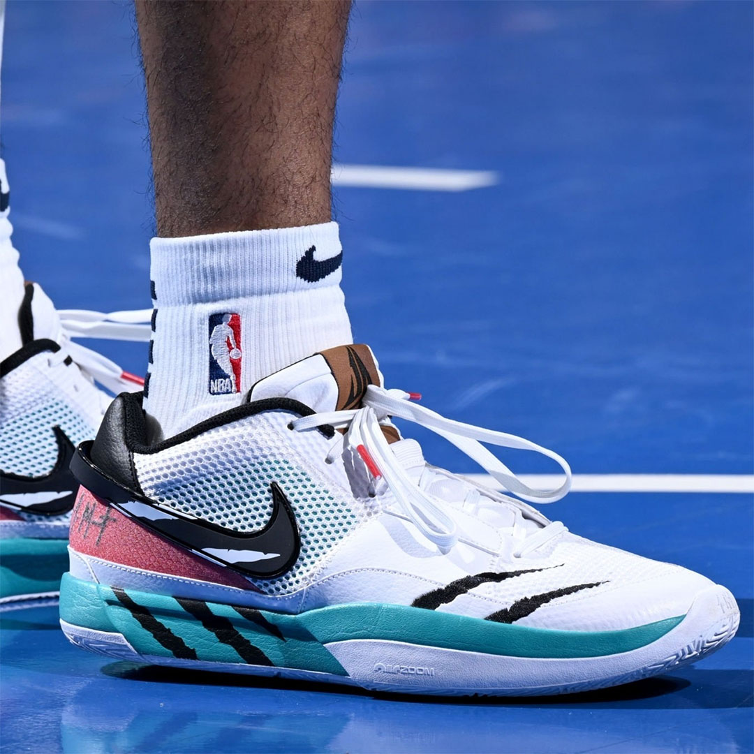 A Detailed Look At Ja Morant S Nike Ja 1 Scratch PE Nice Kicks