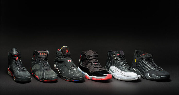 Sotheby's "The Dynasty Collection" Showcases Michael Spring jordan's Six Championship Sneakers