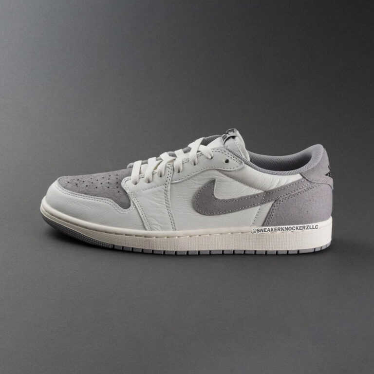 Air Jordan 1 Low Og Atmosphere Grey Cz0790 101 Nice Kicks 5611