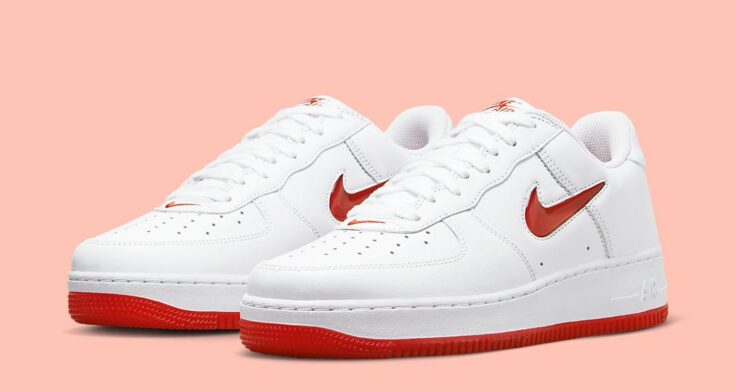 Nike Air Force 1 Low Louis Vuitton Red Raffles and Release Date
