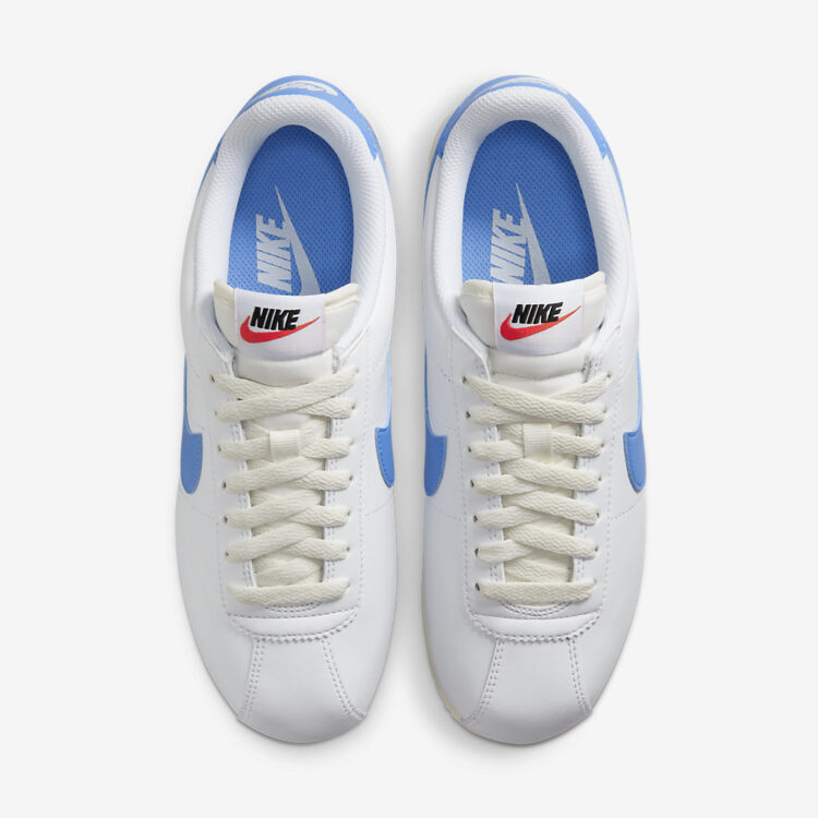 nike cortez blue swoosh