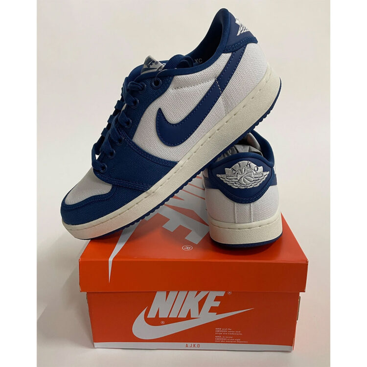 Ajko 1 Low Dark Royal Blue Dx4981 103 Nice Kicks 8649