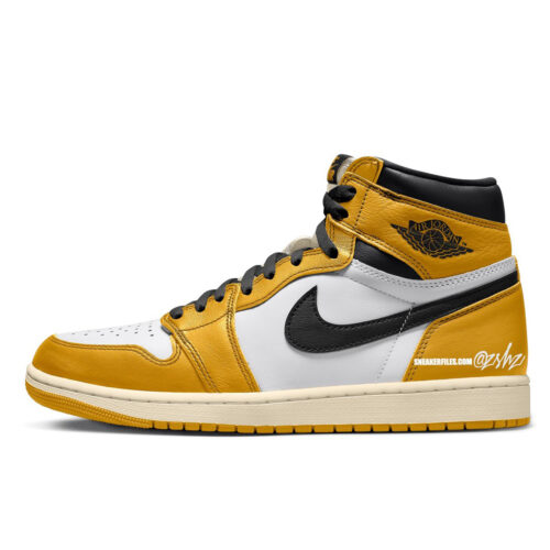 Air Jordan 1 High Og Yellow Ochre Dz5485 701 Nice Kicks