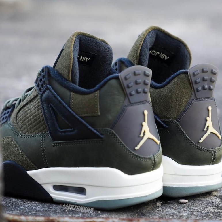 Air Jordan 4 Craft "Medium Olive" FB9927200 Nice Kicks