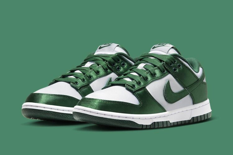 Nike Dunk Low “Satin Green” DX5931-100 | Nice Kicks