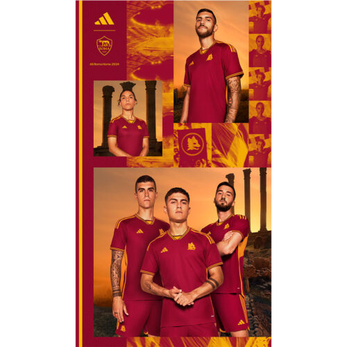 Nice Kits Adidas As Roma Home Kit Nice Kicks