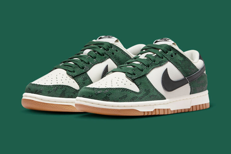 Nike Dunk Low Wmns Green Snake Fq Nice Kicks