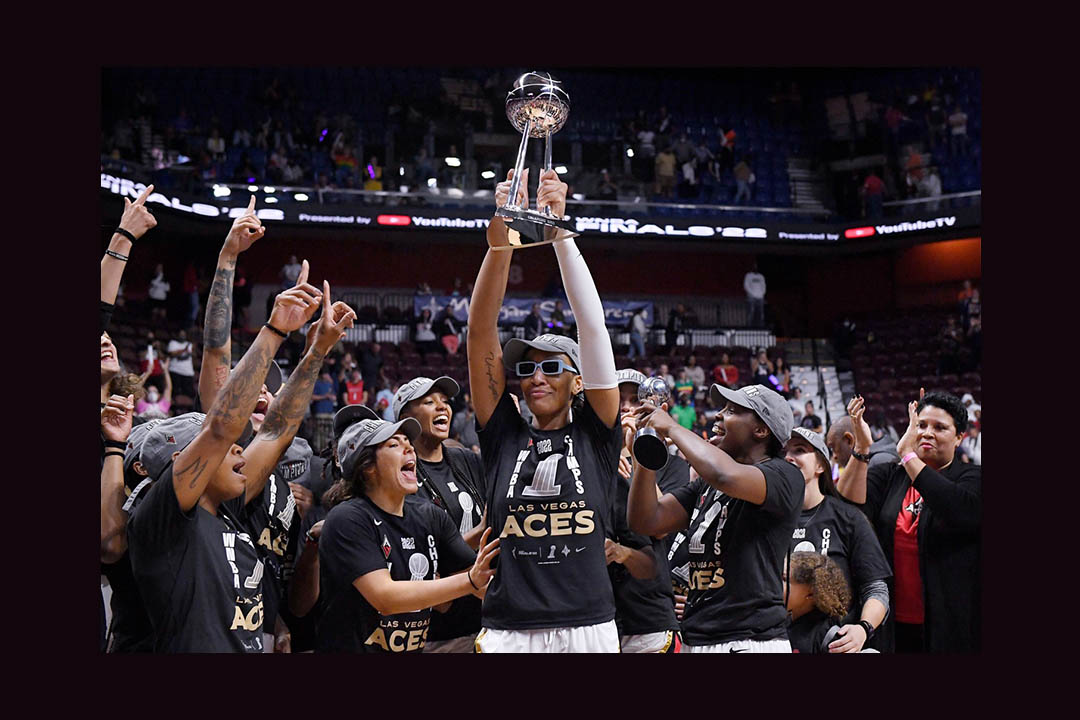 Las Vegas Aces Nike 2023 WNBA Finals Champions T-Shirt