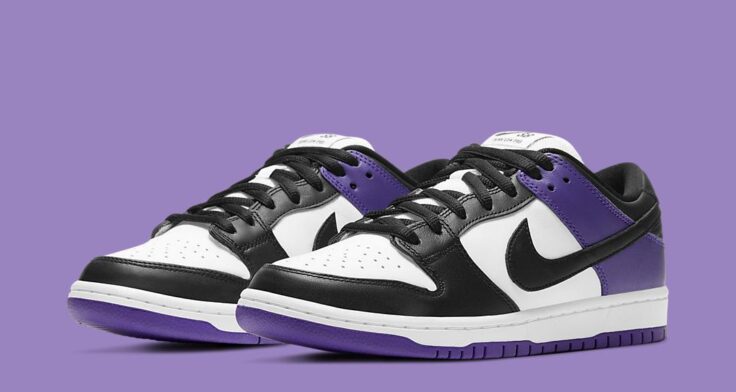 Nike coupons SB Dunk Low "Court Purple" BQ6817-500